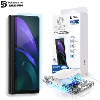 Whitestone Galaxy Z Fold 2 Dome Glass Tempered Glass Screen Protector