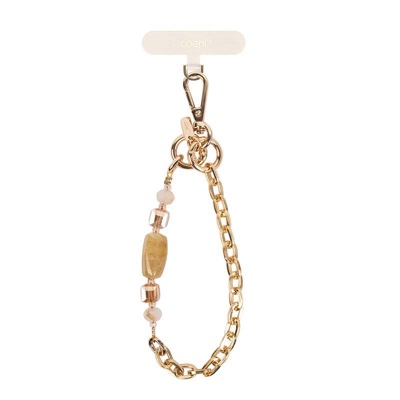 Uniq Coehl Caryne 2 in 1 Universal Lanyard and hand Strap for Phones - Cream