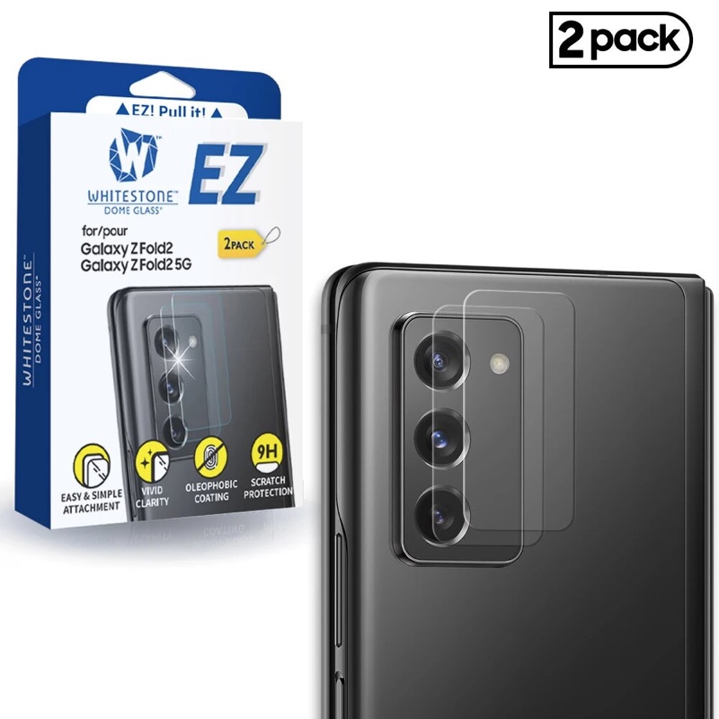 Whitestone Samsung Galaxy Z Fold 2 Camera Protector - 2 Pack