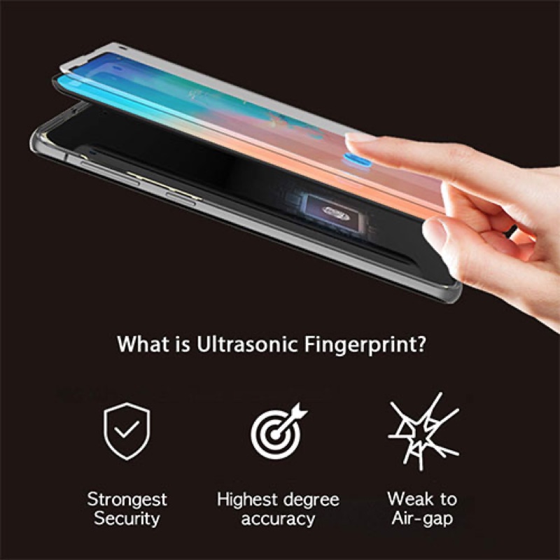 Galaxy S10 Whitestone Dome Glass Tempered Glass Screen protector with UV