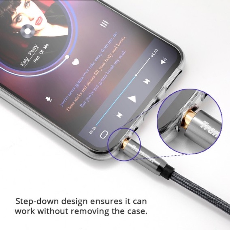 Tronsmart S3C01 4ft 3.5mm Premium Stereo AUX Audio Cable