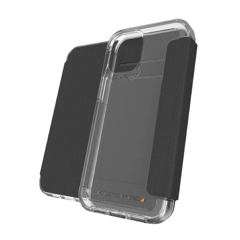 Gear4 D3O Wembley Flip Betty Phone Case for iPhone 12 Mini FG (Clear) - 840056127876
