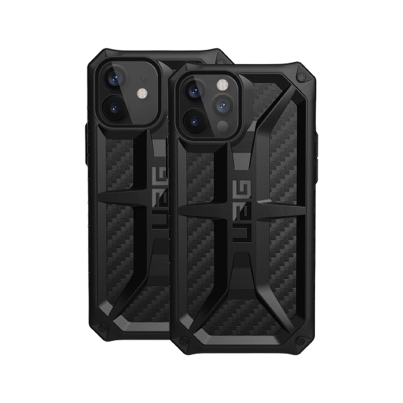 UAG Monarch Series Phone Case for iPhone 12 /12 Pro 6.1 (Carbon Fiber)  - 812451036053