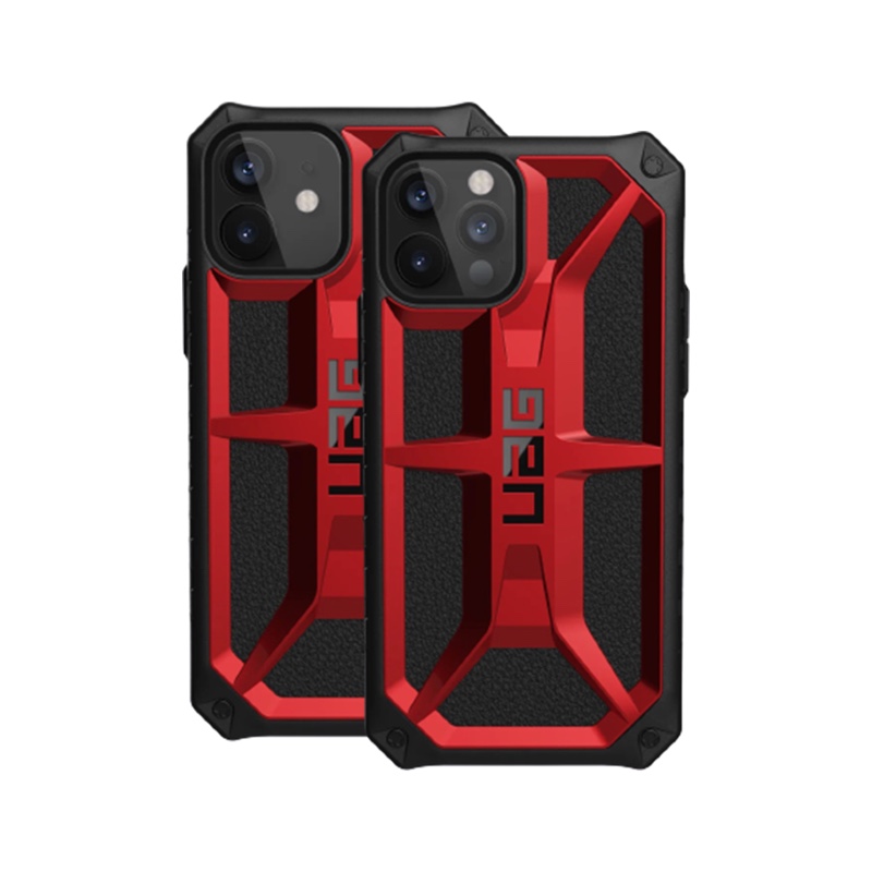 UAG Monarch Series Phone Case for iPhone 12 /12 Pro 6.1 (Crimson)  - 812451036060