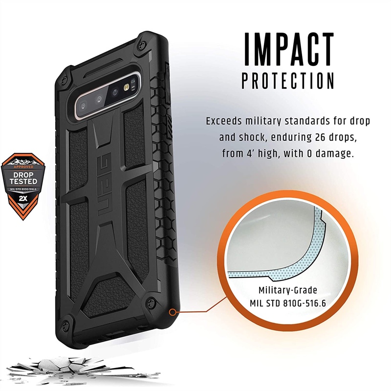 UAG Galaxy S10 Monarch- Black - 812451031300