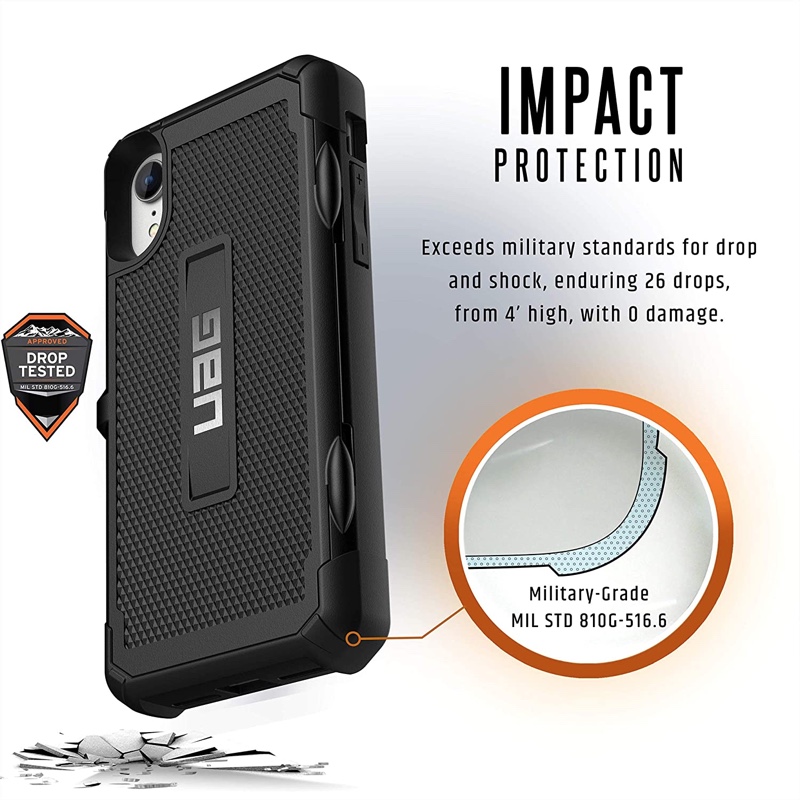 UAG iPhone XR 6.1 Trooper - Black (812451030129)