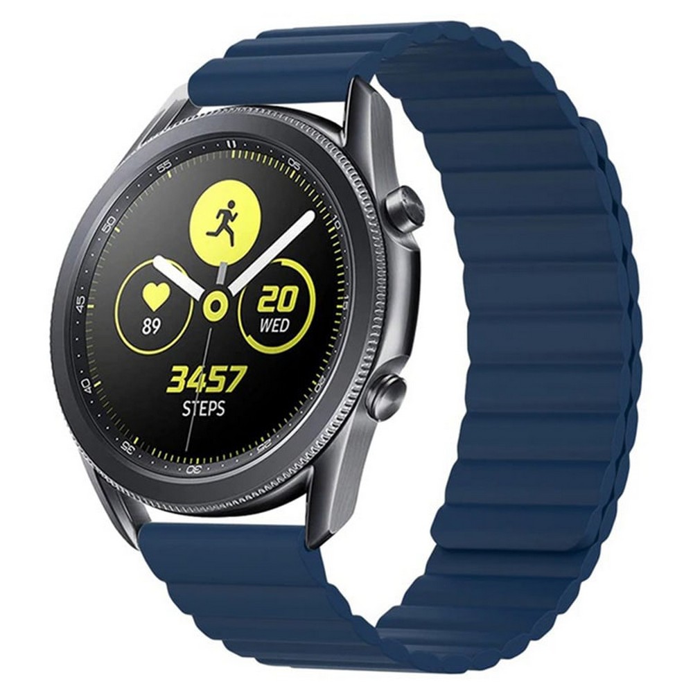 20mm Magnetic Loop Soft Silicone Replacement Strap for Smart Watches