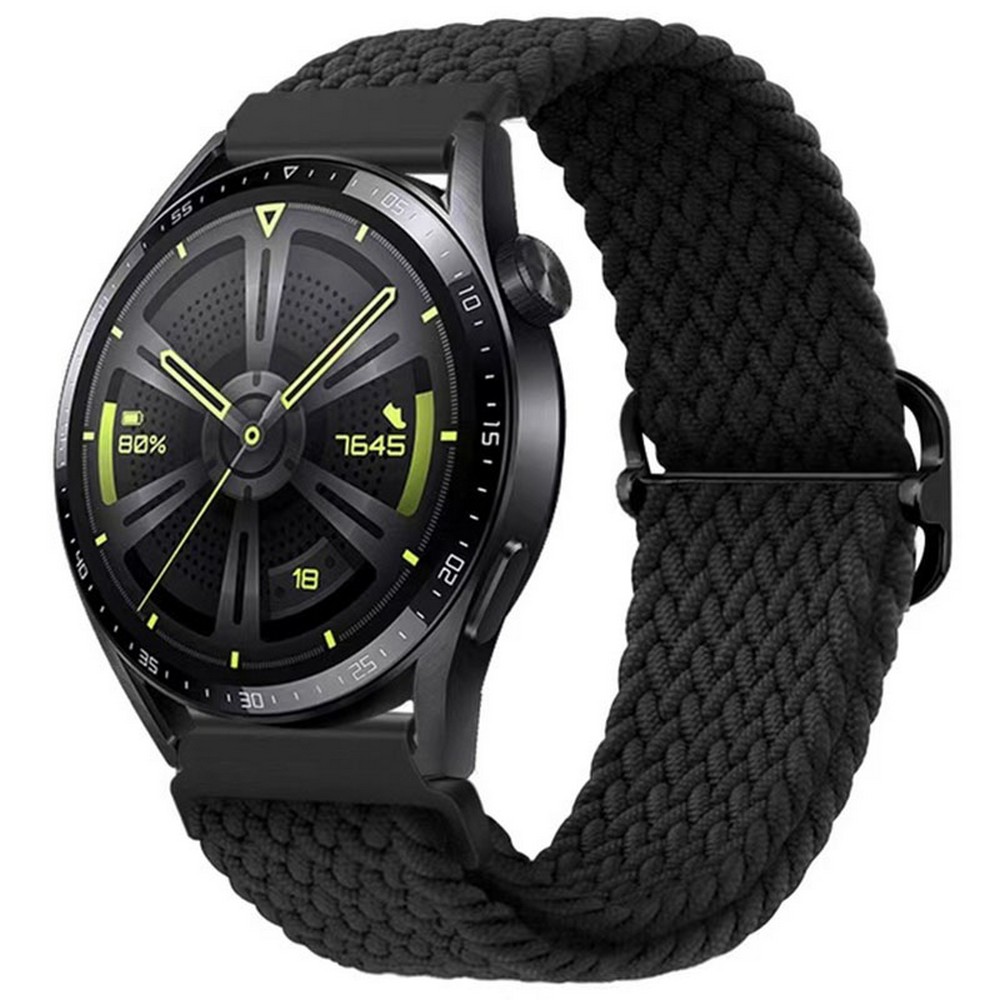 20mm Nylon Braided Loop Replacement Strap for Smart Watches