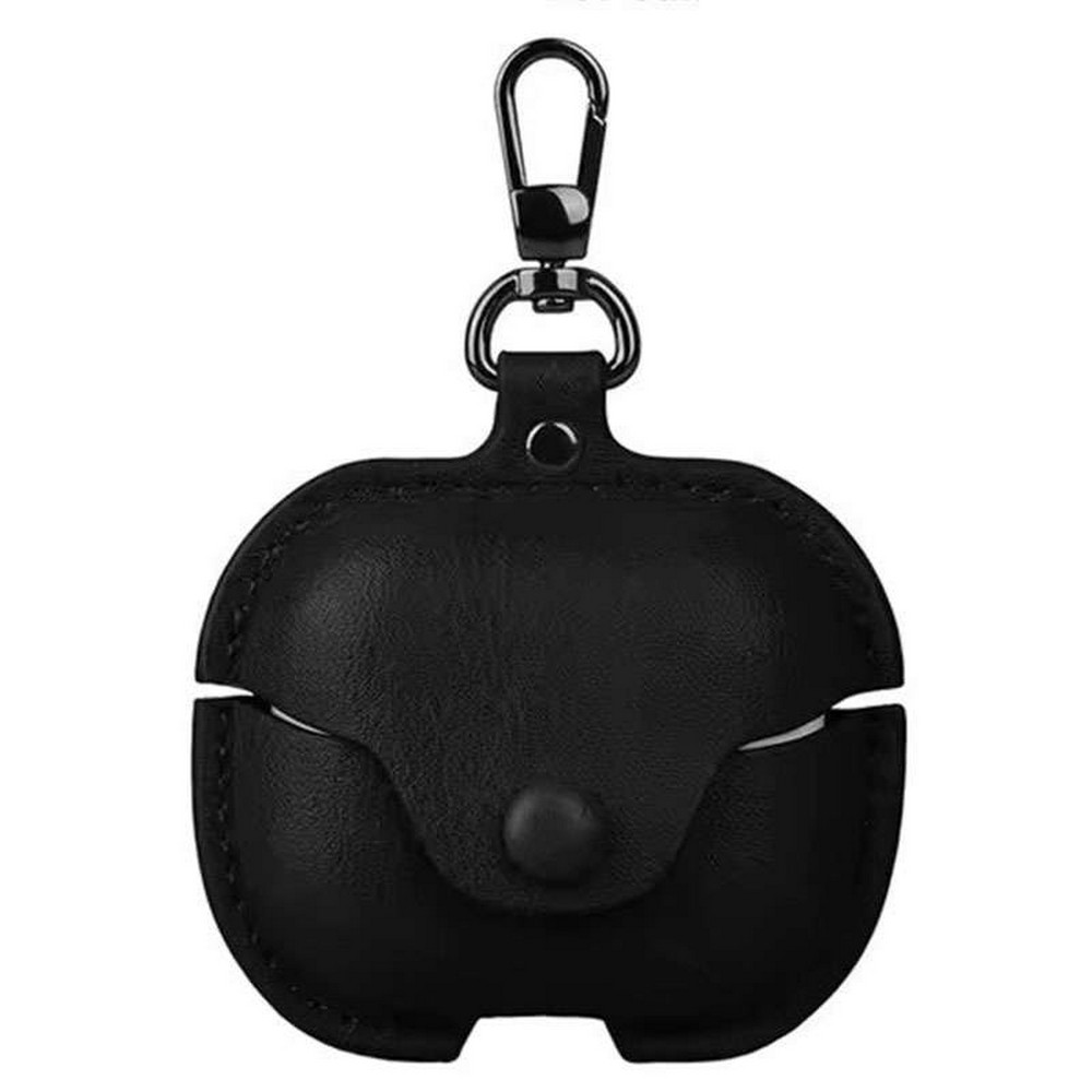 Protective Leather Case for Samsung Galaxy Buds 3 / Buds 3 Pro with Lock and Metal Clasp