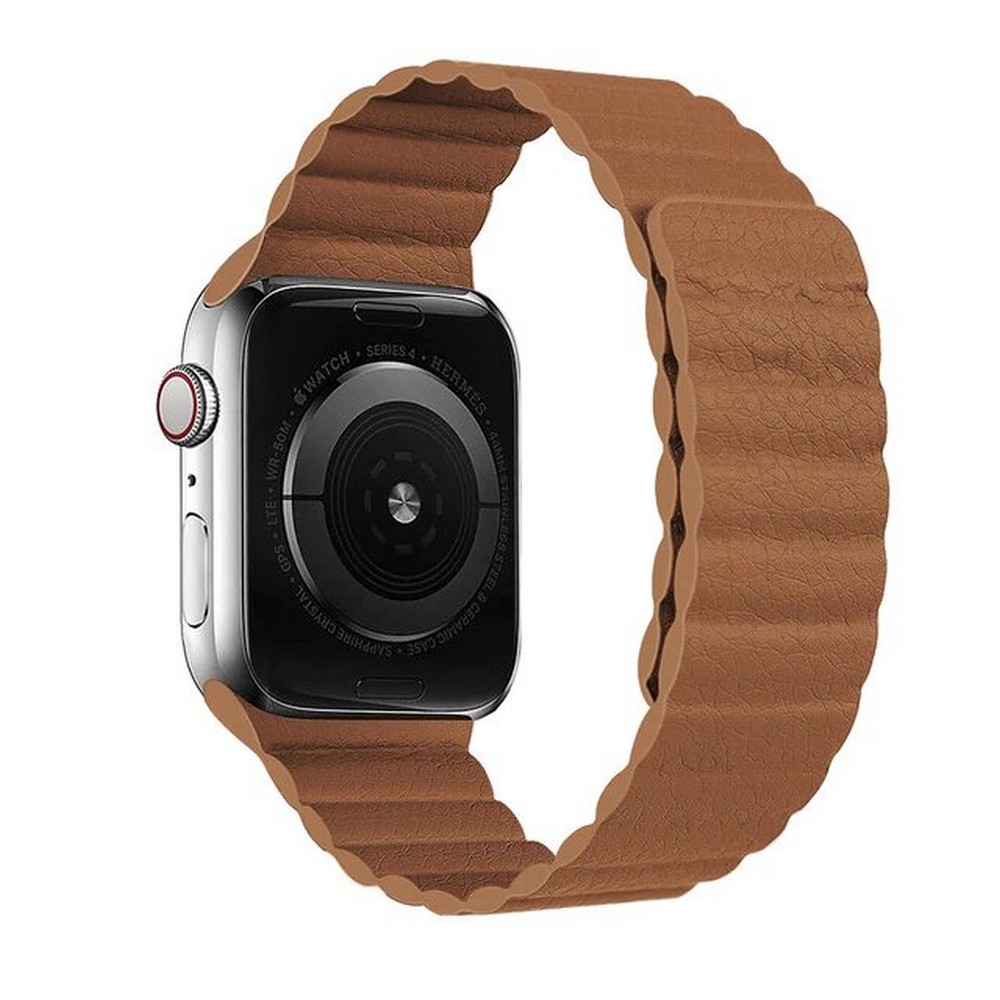 Apple Watch Leather Strap (41-40-38MM) Apple Watch Series 1-7, SE