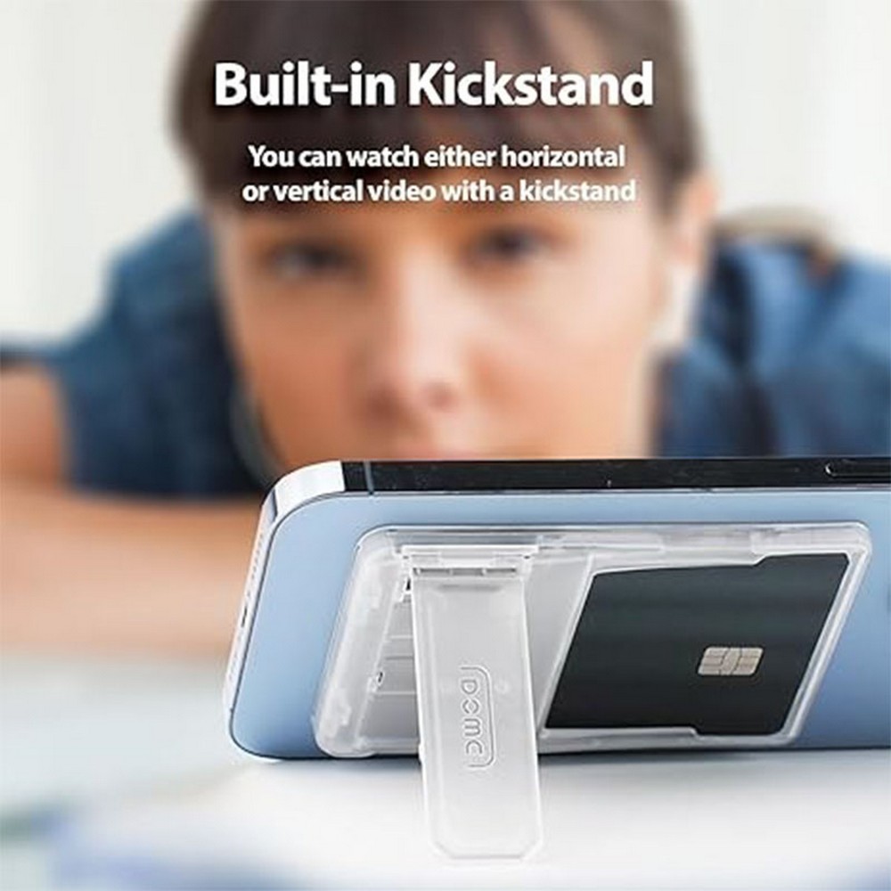 Whitestone MagSafe Slim Wallet Card Holder with Stand for Phones