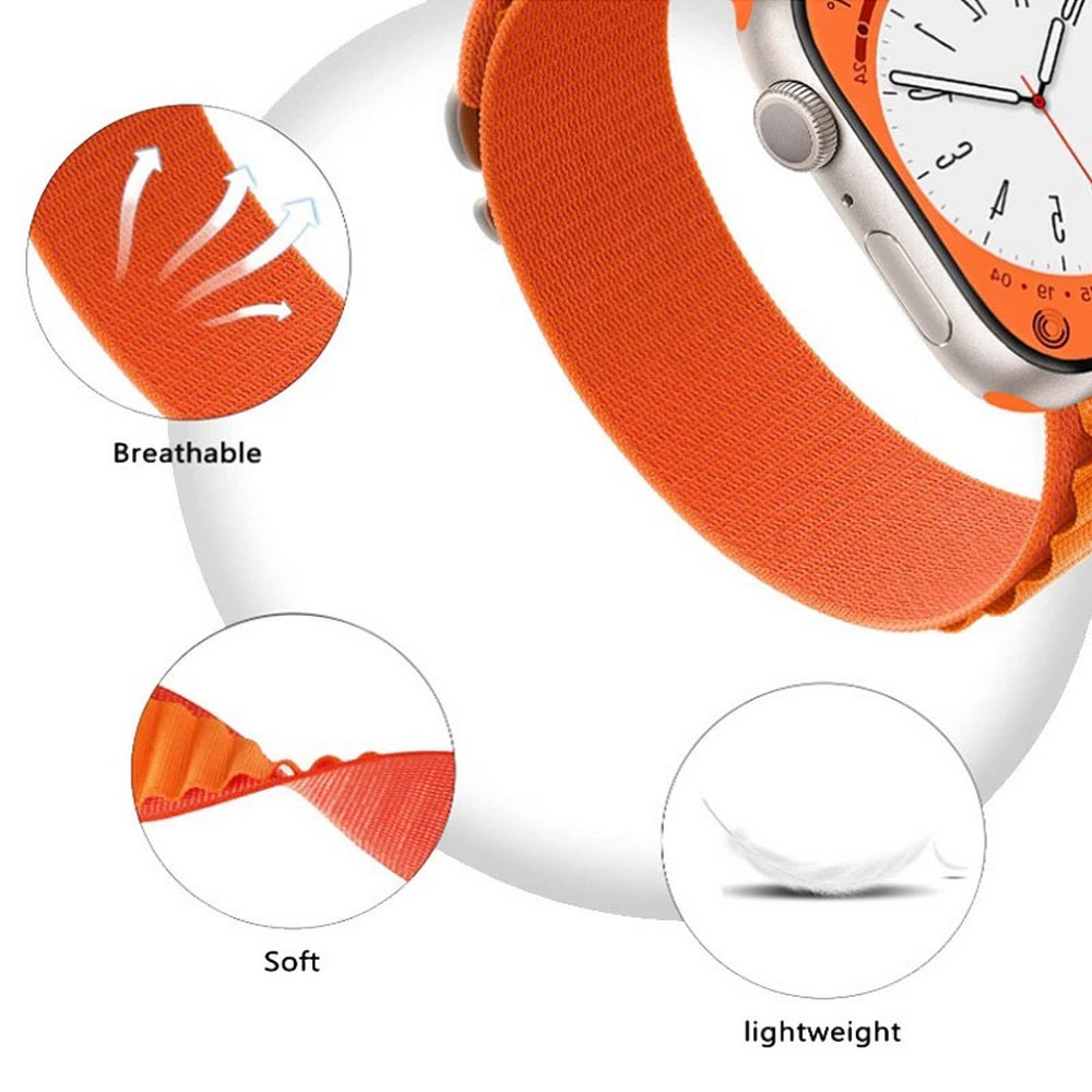 Alpine Loop Nylon Replacement Band Strap For Apple Watch Ultra Series & 1-8-SE 49/45/44/42mm