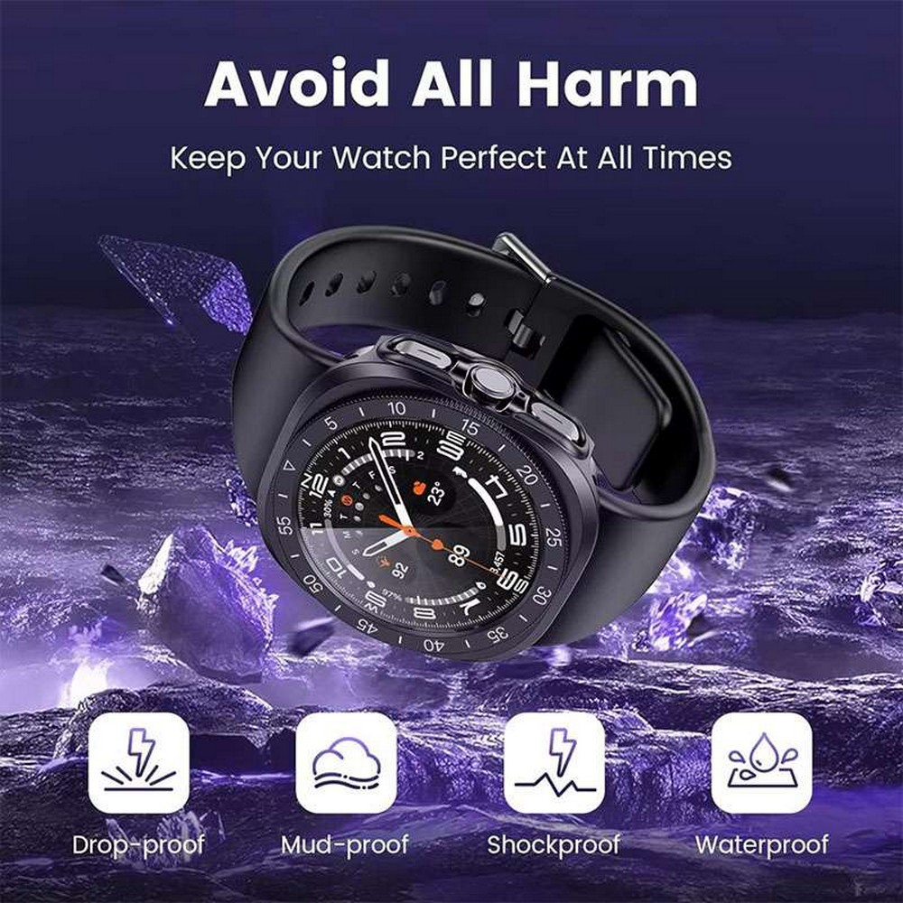 3 in 1 Case + Bezel + Screen Protector for Samsung Galaxy Watch Ultra 47mm