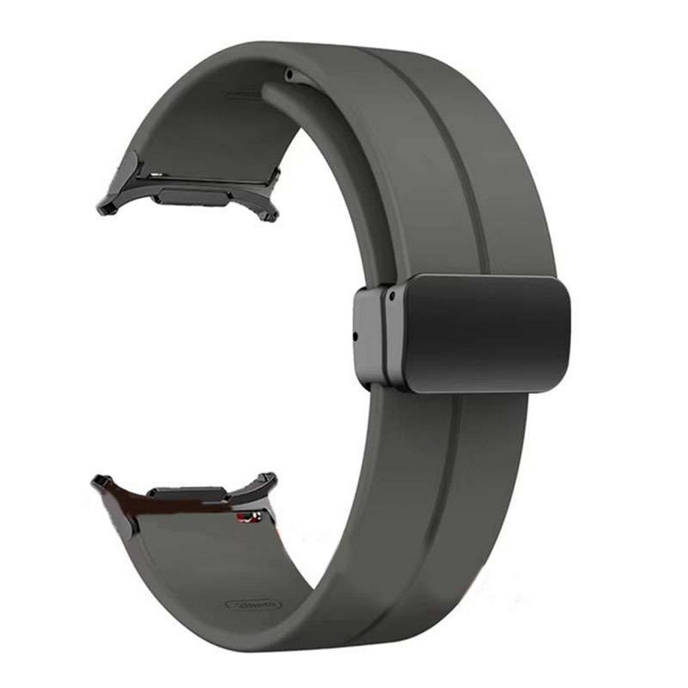 Samsung Galaxy Watch Ultra 47mm Soft Silicone Replacement Strap with Magnetic Lock