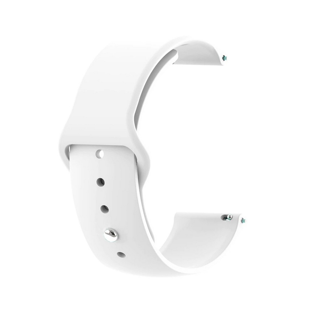 Soft Silicone Strap For All Smart Watches Sport Replacement Band Straps  Compatible With Only (20mm)