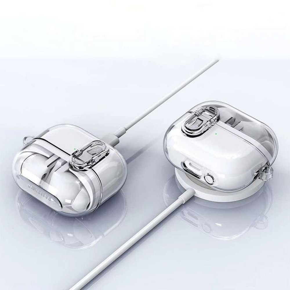 Samsung Buds 3 / Buds 3 Pro Transparent Case with Secure Lock