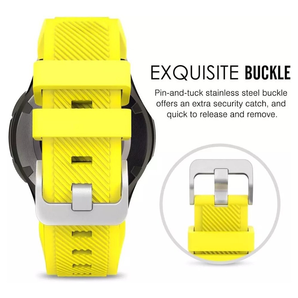 22mm Frontier Silicone Replacement Sports Strap Band For All Smart