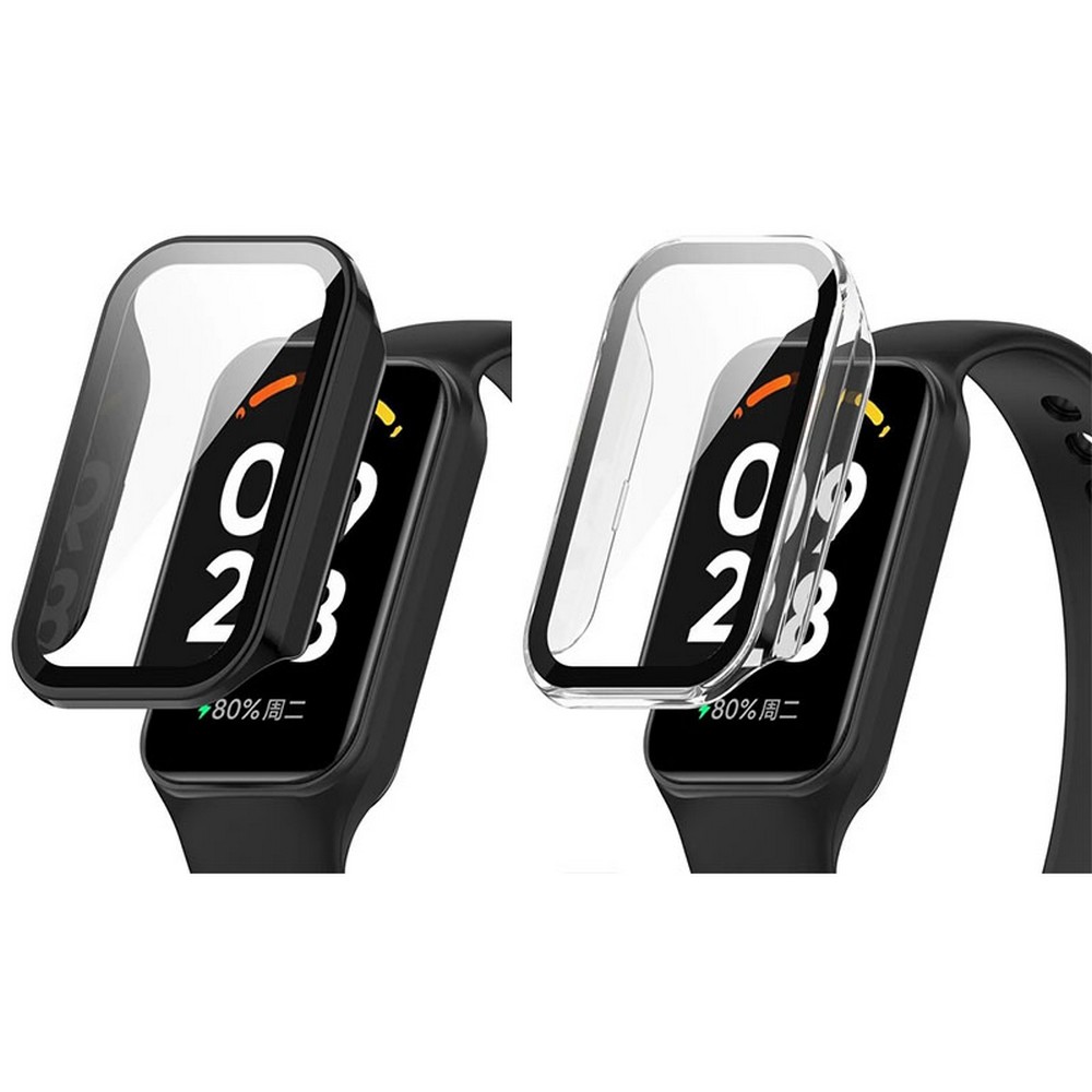 2in1 Case with Screen Protection for Xiaomi Band 8 Active