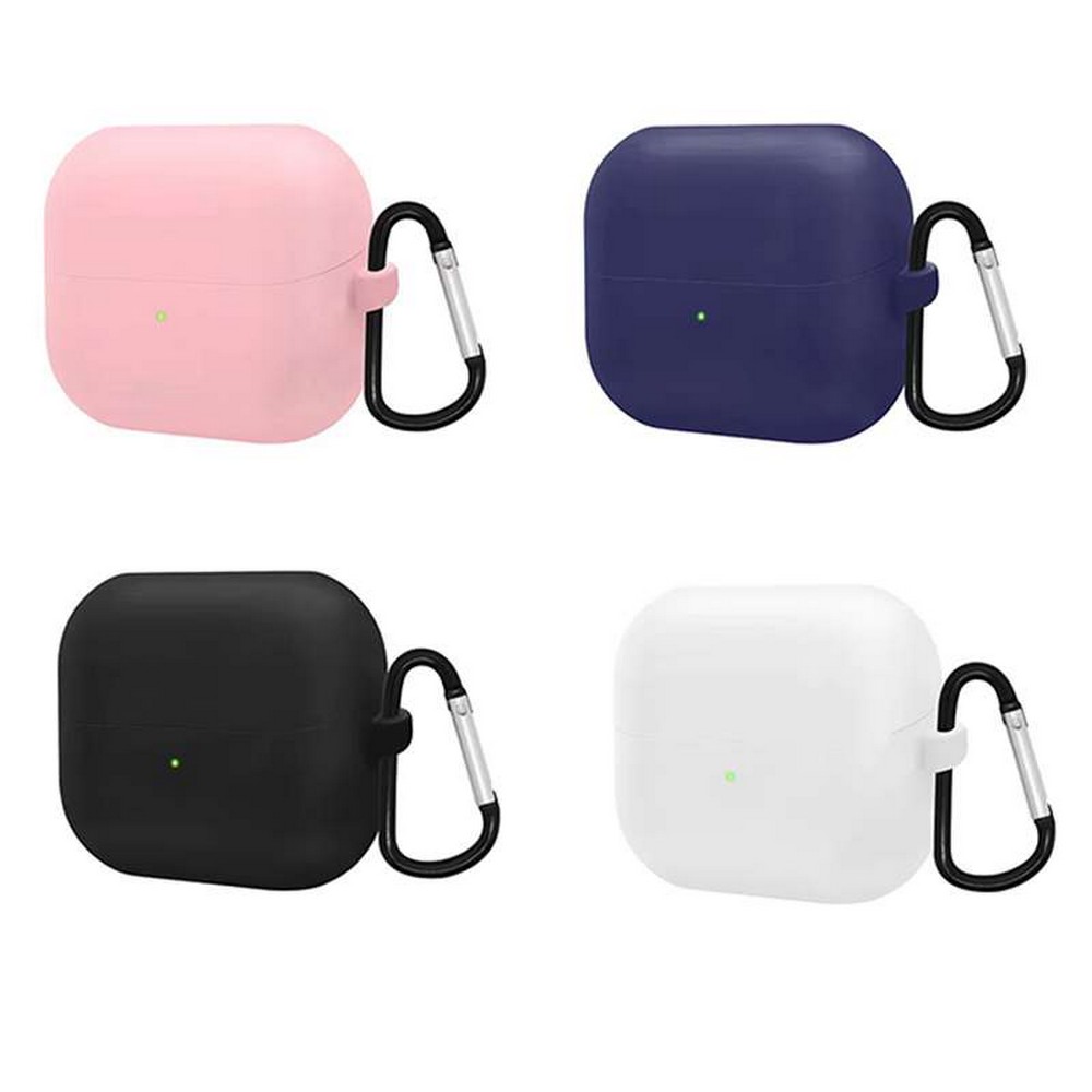 Protective Silicone Case for Samsung Galaxy Buds 3 / Buds 3 Pro with Carabiner