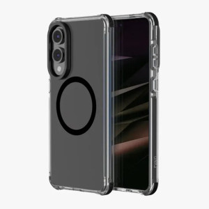 Uniq Combat MagSafe Compatible Phone Case for Samsung Galaxy S25 Edge – Black