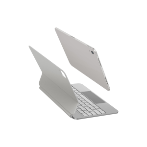 UNIQ Venno Pro Magnetic Smart Keyboard Folio for iPad Air 11 (M2–M3) & 10.9 (2022/20) | iPad Pro 11 (2022/21) – Cloud White