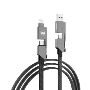 Master v2 100W Zinc 6in1 Cable by W (2m / 6.6ft Length)
