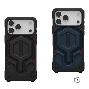 UAG iPhone 17 Pro Max Monarch Pro Series Phone Case - 	Kevlar Black / Mallard