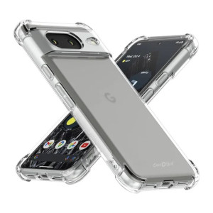 Google Pixel 8 Ultra Clear Transparent Shockproof TPU Case by Case Lord