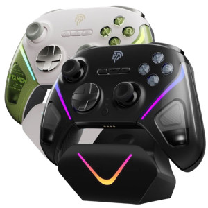 EasySMX® D10 Multiplatform Gaming Controller with TMR sticks, Trigger Lock and Charging Dock