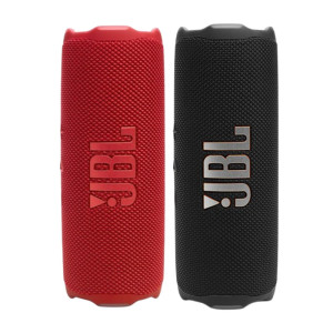JBL Flip 7 Portable Waterproof and Drop-Proof Speaker, Bold Pro Sound with AI Sound Boost, 16Hrs of Playtime, and Push Lock System - Red