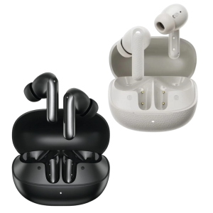 QCY ANC HT15 Wireless Earbuds – 45dB Adaptive Noise Cancellation & 6-Mic AI ENC for Crystal Clear Calls