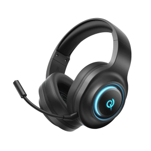 QCY V200 Heroad H4GM Tri-Mode Gaming Headset – 7.1 Surround Sound, 240H Battery & 20ms Ultra-Low Latency