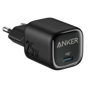 Anker 312 Ace2 25W USB-C Wall Charger – EU 2-Pin Compact Design with PPS Super Fast Charging