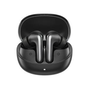 QCY N60 MeloBuds Adaptive Hybrid ANC Wireless Earbuds – High-Fidelity Audio & 56dB Noise Cancellation - Black