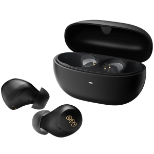 QCY HT07 ArcBuds ANC True Wireless Earbuds – 40dB Noise Cancellation & 6 Mics - Black