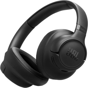 JBL Tune 730 BT Wireless Over-Ear Headphones with JBL Pure Bass Sound, Bluetooth 6.0, Foldable Design, 76-Hour Battery Life and Google Fast Pair - Black