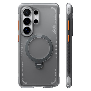 TORRAS Ostand Q3 Air Series Phone Case for Samsung Galaxy S26 Ultra - Shadow Black