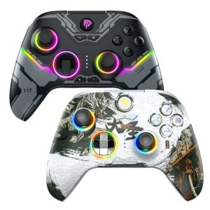 EasySMX® X15 Tri-Mode multiple Wireless RGB Gaming Controller – Hall Effect Joysticks