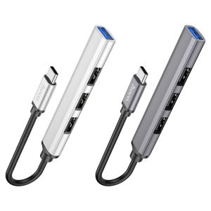 Hoco 4-in-1 Multifunction Type-C Hub (USB 3.0 + USB 2.0) - HB26