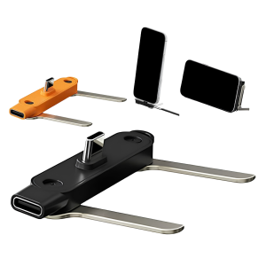 2in1 240W Type C to C Invisible Stand Holder with Lanyard