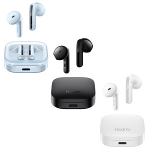 Xiaomi Redmi Buds 6 Active True Wireless Earbuds Global Version, Bluetooth 5.4 Earphones with 30 Hours Playtime, AI Noise Reduction for Calls, 5 EQ Tuning Modes, Sweat & Splash Resistant IPX4