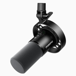 MAONO Professional Dynamic Microphone with USB & XLR Output for Podcasting, Voiceover, Streaming & Home Studio Recording - PD300X