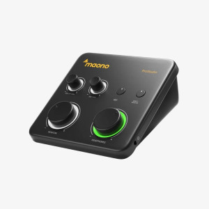 Maono PS22 Lite Compact Audio Interface with Low Latency, USB Connectivity for PC & Laptop Recording