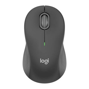 Logitech Signature M550 Silent Wireless Mouse with Ergonomic Grip & Bluetooth Connectivity - Grey
