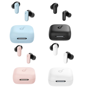 Anker Soundcore R50I Noise Cancelling Earbuds,Strong 42Db Adaptive Noise Cancelling,Powerful Bass,45H Playtime,2-in-1 Case and Phone Stand, Bluetooth 5.4