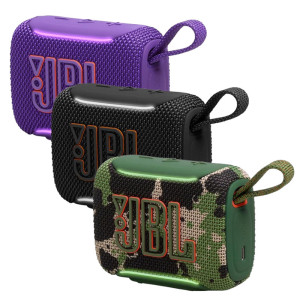 JBL Go 5 Ultra-Portable Ultimate Rugged Bluetooth Speaker with Ambient Edge Lighting, Auracast Multi-Speaker Pairing & AirTouch Stereo Connection