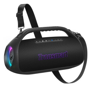 Tronsmart Bang 2 Portable Party Bluetooth Speaker with Deep Bass, 90W High Power Audio, Waterproof Design & 26 Hours Battery - Black