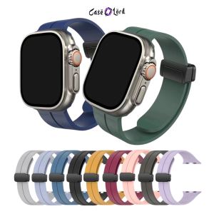 Silicone Magnetic Folding Band for Apple Watch by Case Lord (42/44/45/46/49mm)