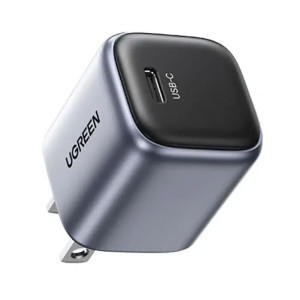 Ugreen Nexode 20W USB-C GaN PD Charger (US Plug) - Black