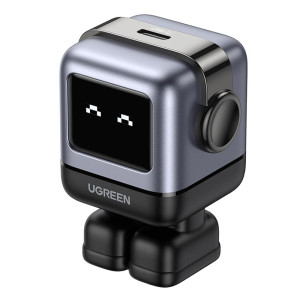 Ugreen Uno 30W USB-C GaN Fast Charger Compact Robot Design Power Adapter - Black